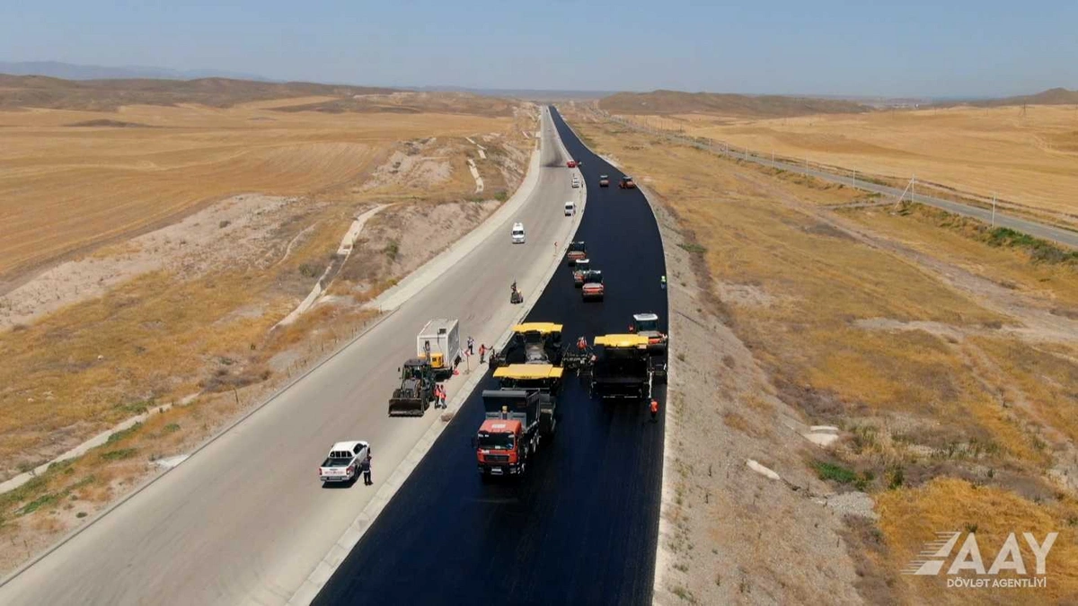 Horadiz–Cəbrayıl–Zəngilan–Ağbənd yolunun tikintisi 95% icra olunub