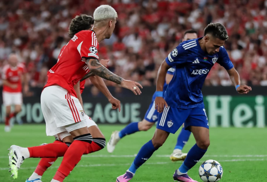 "Benfika"nın futbolçusu: "Qarabağ"a məğlubiyyət bizi məyus etdi"