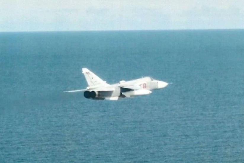 İsveç Ordusu Estoniya sərhədlərini pozan Rusiya qırıcılarının fotolarını yayıb