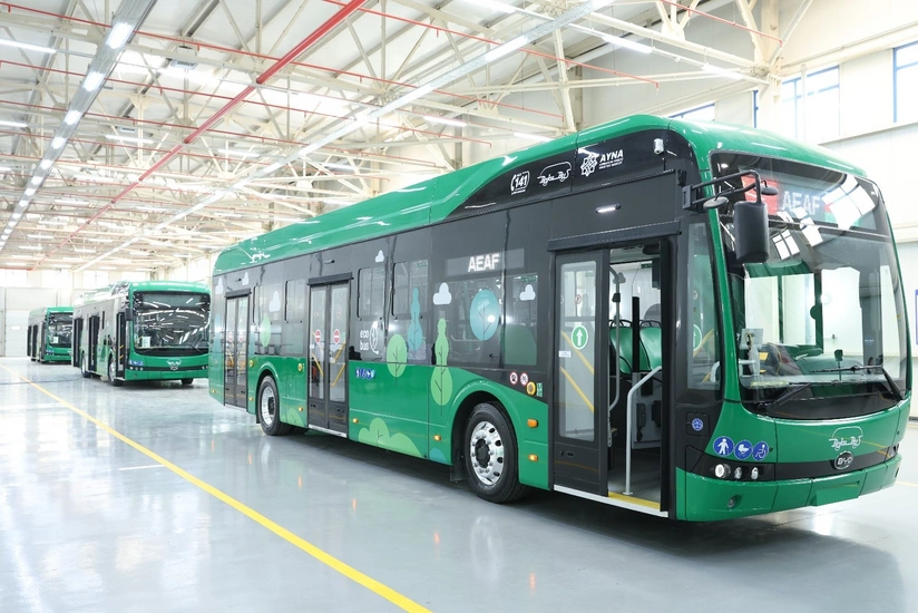 Çin-Azərbaycan ortaq müəssisəsi elektrik avtobuslarının istehsalına başlayıb