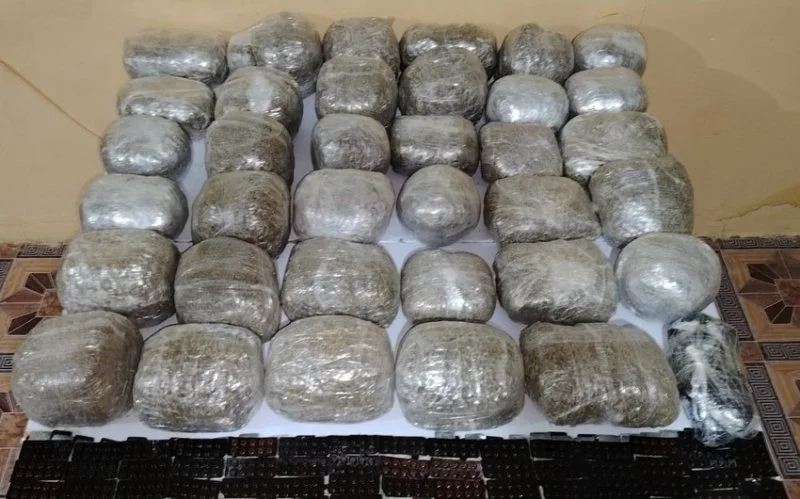 İrandan Azərbaycana 22 kq-dan çox narkotikin keçirilməsinin qarşısı alınıb