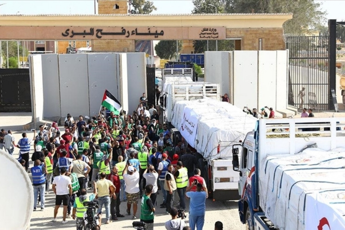 BMT: Qəzzaya lazımi yardım həcminin 20%-dən azı daxil olur