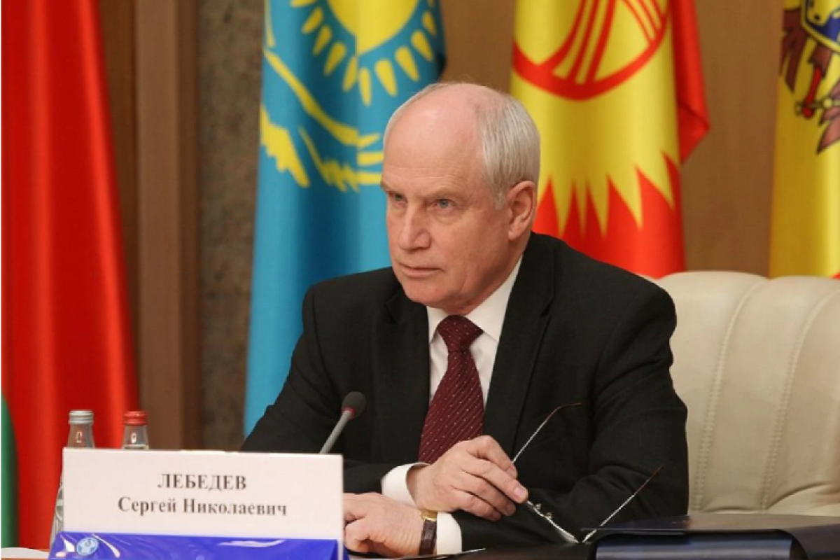 Sergey Lebedev yenidən MDB-nin baş katibi seçilib