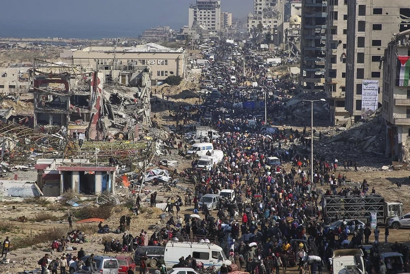Atəşkəsdən sonra Qəzzanın şimalına təqribən 200 min nəfər qayıdıb