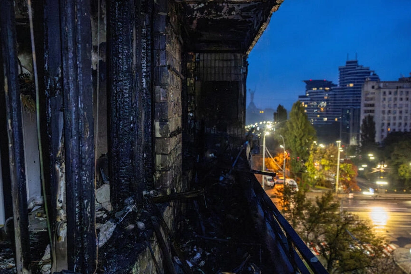 Rusiya Ukraynaya onlarla dron buraxıb, Odessa elektriksiz qalıb