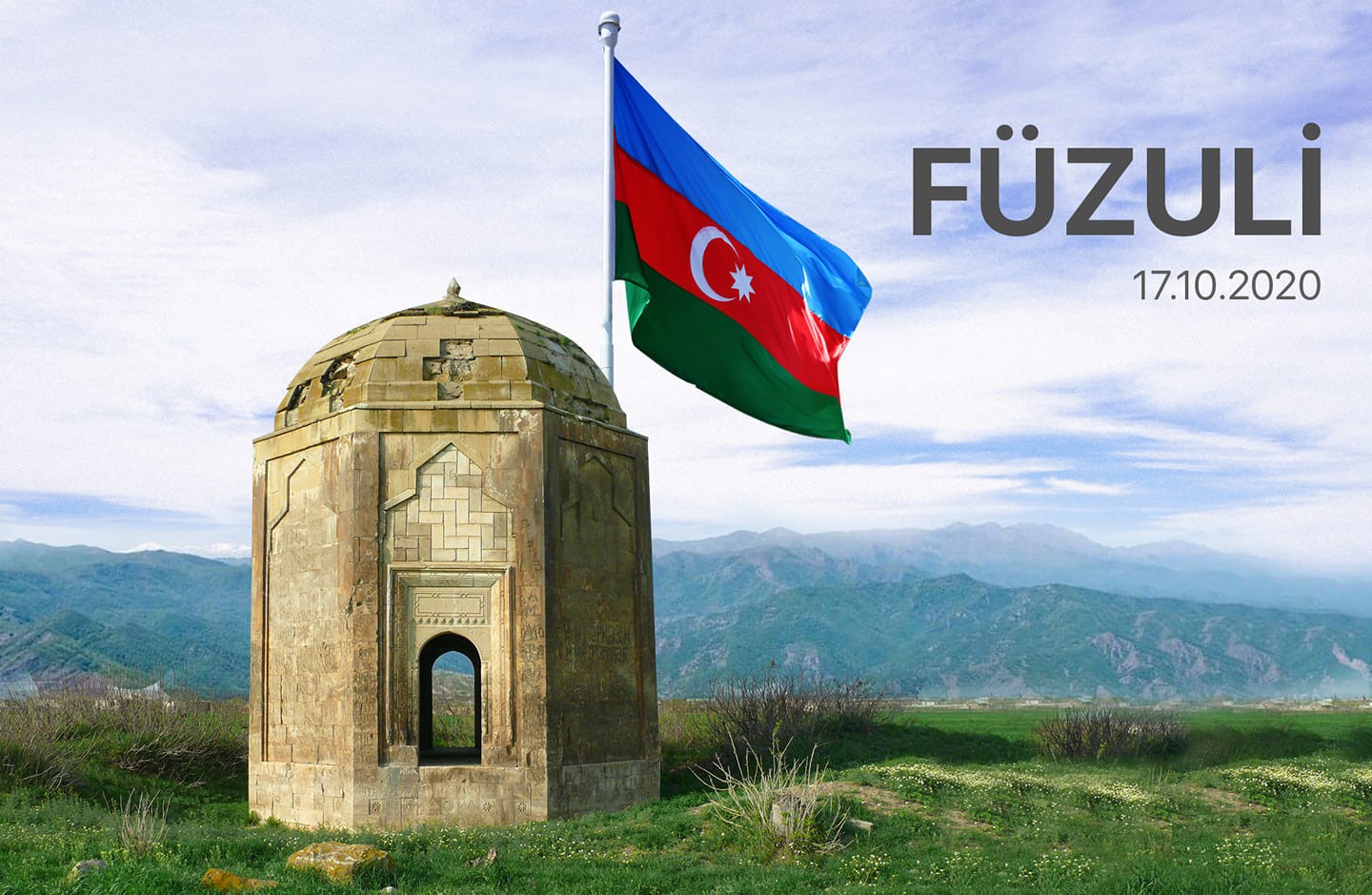 Bu gün Füzulinin işğaldan azad olunmasından beş il ötür