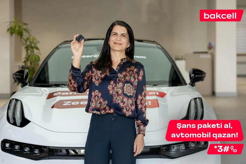 "Bakcell" abunəçisi 1 manatla lüks avtomobil sahibi oldu!