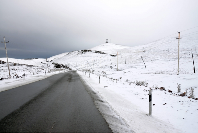 Zaqatalada qarın hündürlüyü yarım metrə çatıb