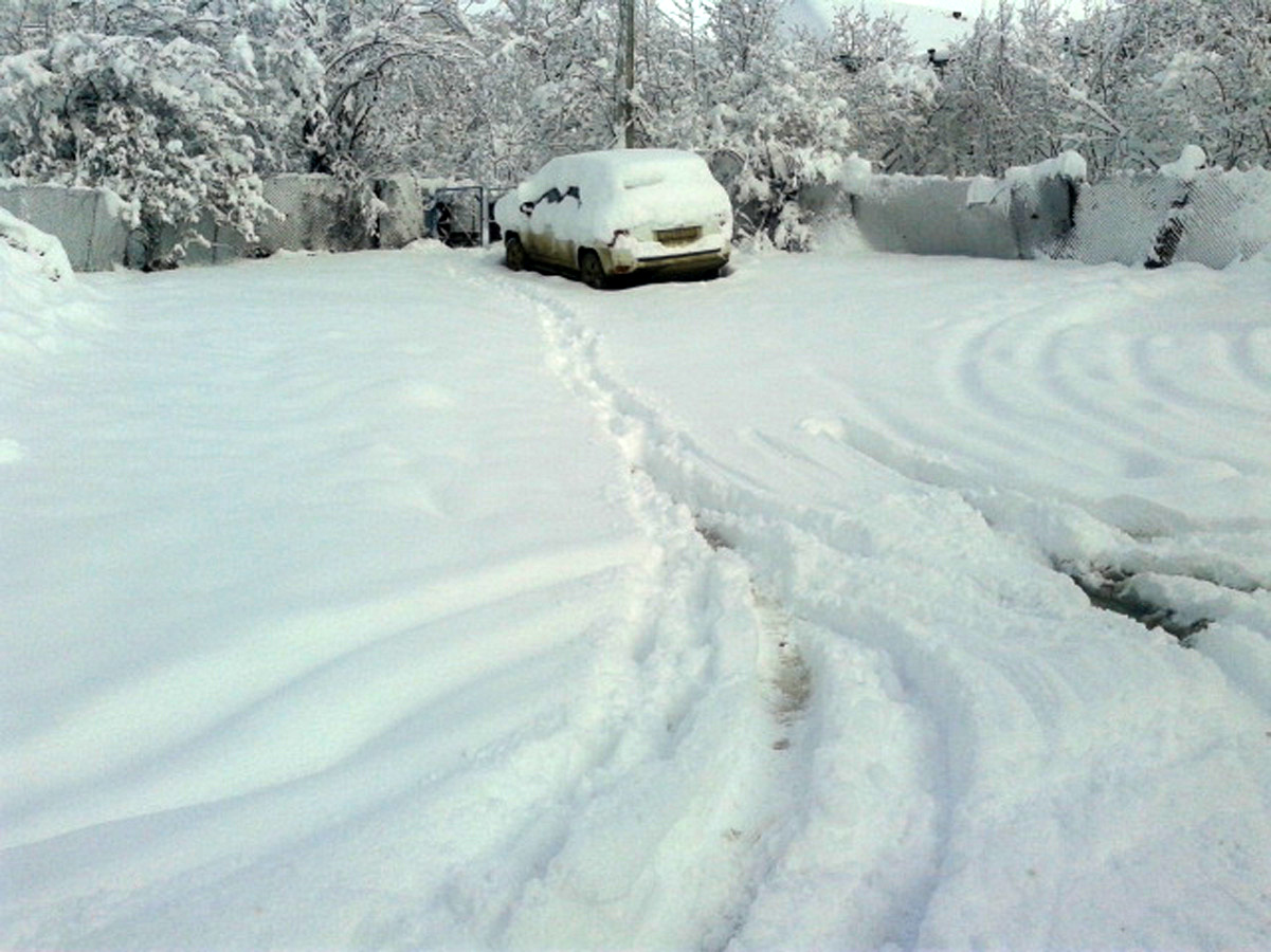 Lerikdə qarın hündürlüyü 1 metri keçib - FAKTİKİ HAVA