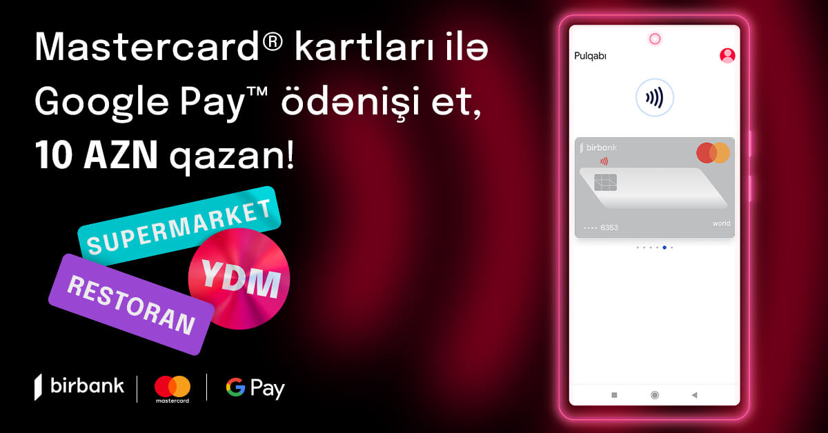 “Kapital Bank” “Google Pay” təmassız ödənişlərini Azərbaycanda tətbiq etdi