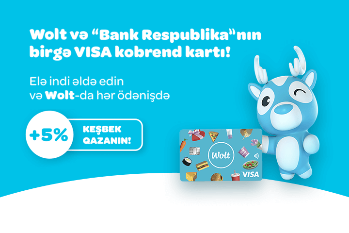 “Bank Respublika” iki qlobal brendlə birgə yeni kart buraxdı