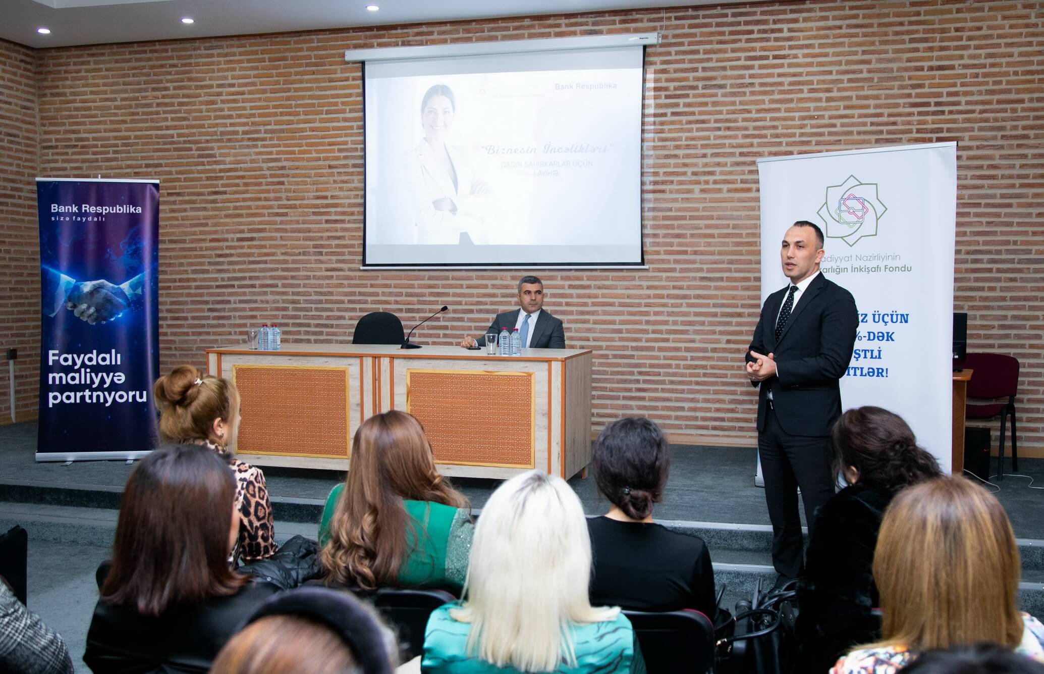 “Bank Respublika” və SİF-dən qadın sahibkarlar üçün birgə layihə