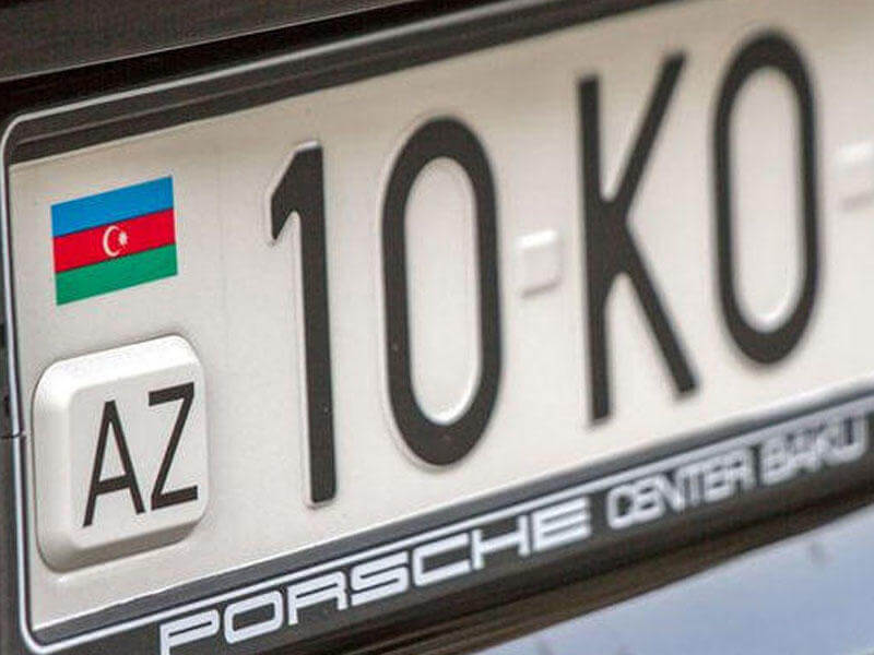 65 min manata avtomobil nömrəsi satılır – FOTO