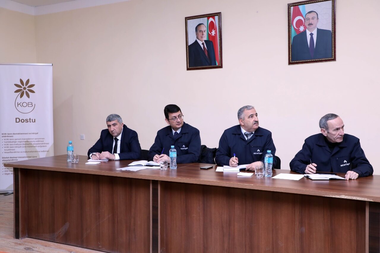 Sahibkarlarla sayca 56-cı görüş Şirvanda keçirildi - VİDEO