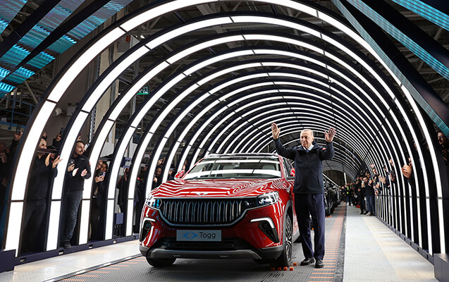 Ərdoğan İlham Əliyevə “Togg” verəcək