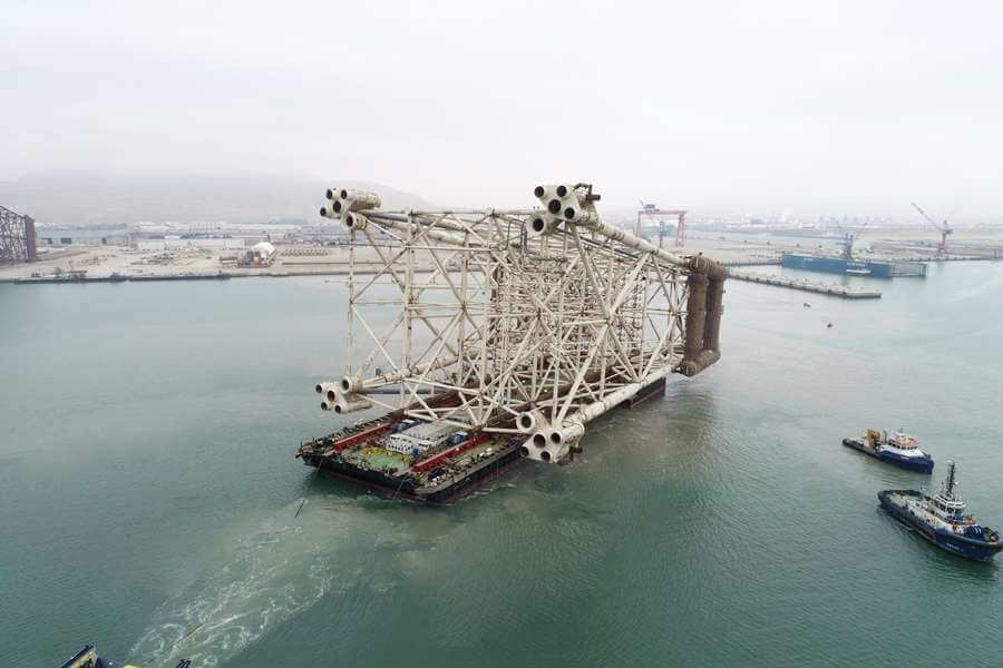 ACE platformasının dayaq bloku “STB-1” barjı ilə dənizə göndərilib