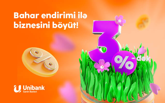 “Unibank”ın “Bahar endirimi” kampaniyası davam edir