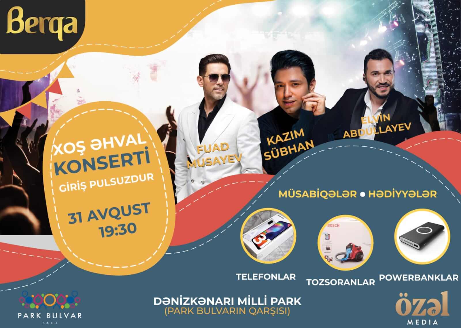 “Berqa” silsilə konsertlərini müxtəlif hədiyyələrlə başa vurur