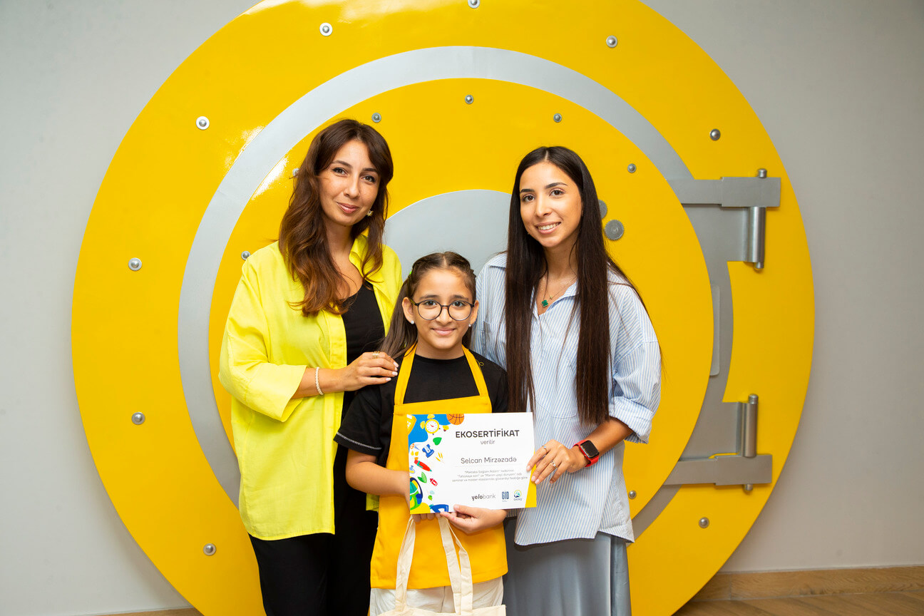 Məktəbə qayıdış münasibətilə “Yelo Bank”da uşaqlar üçün tədbir keçirilib