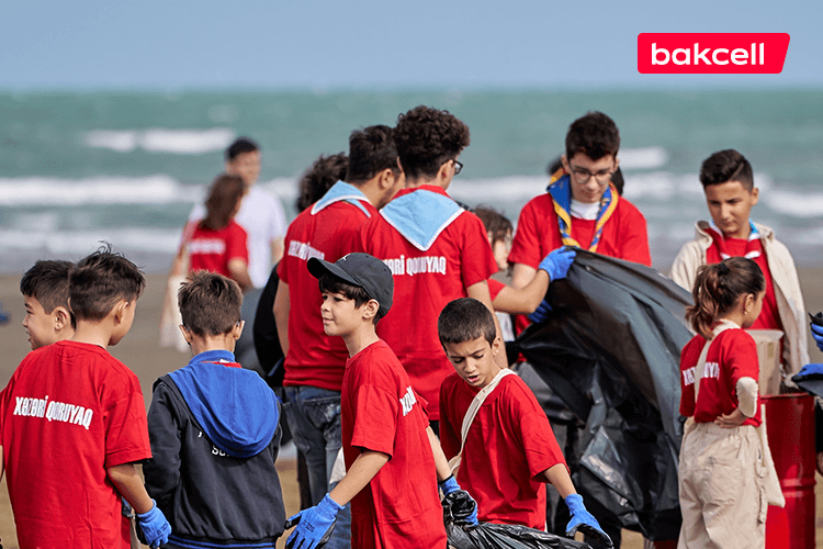 “Bakcell”in dəstəyi ilə “Xəzəri qoruyaq!” aksiyası baş tutub