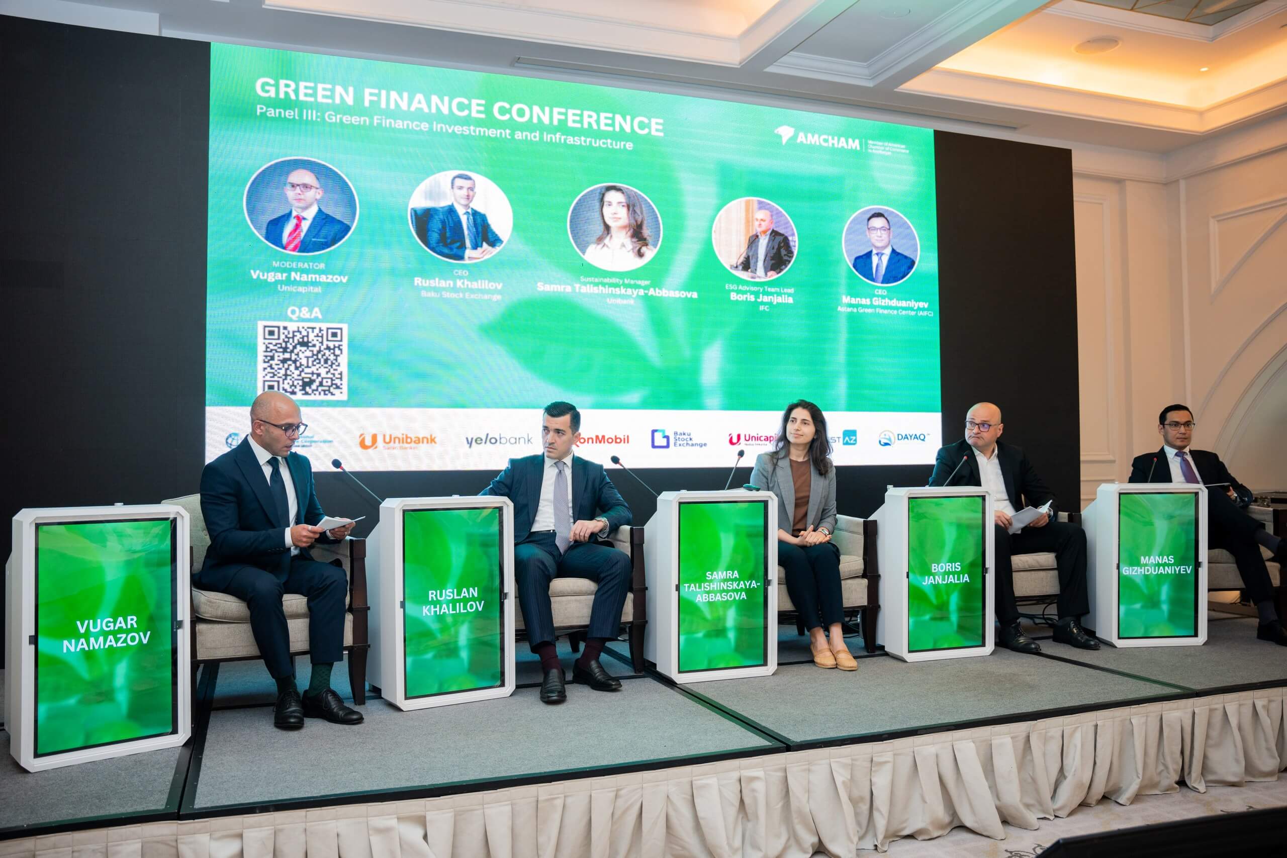 “Yelo Bank”ın dəstəyi, “AmCham Azərbaycan”ın təşkilatçılığı ilə "Green Finance Conference" keçirilib