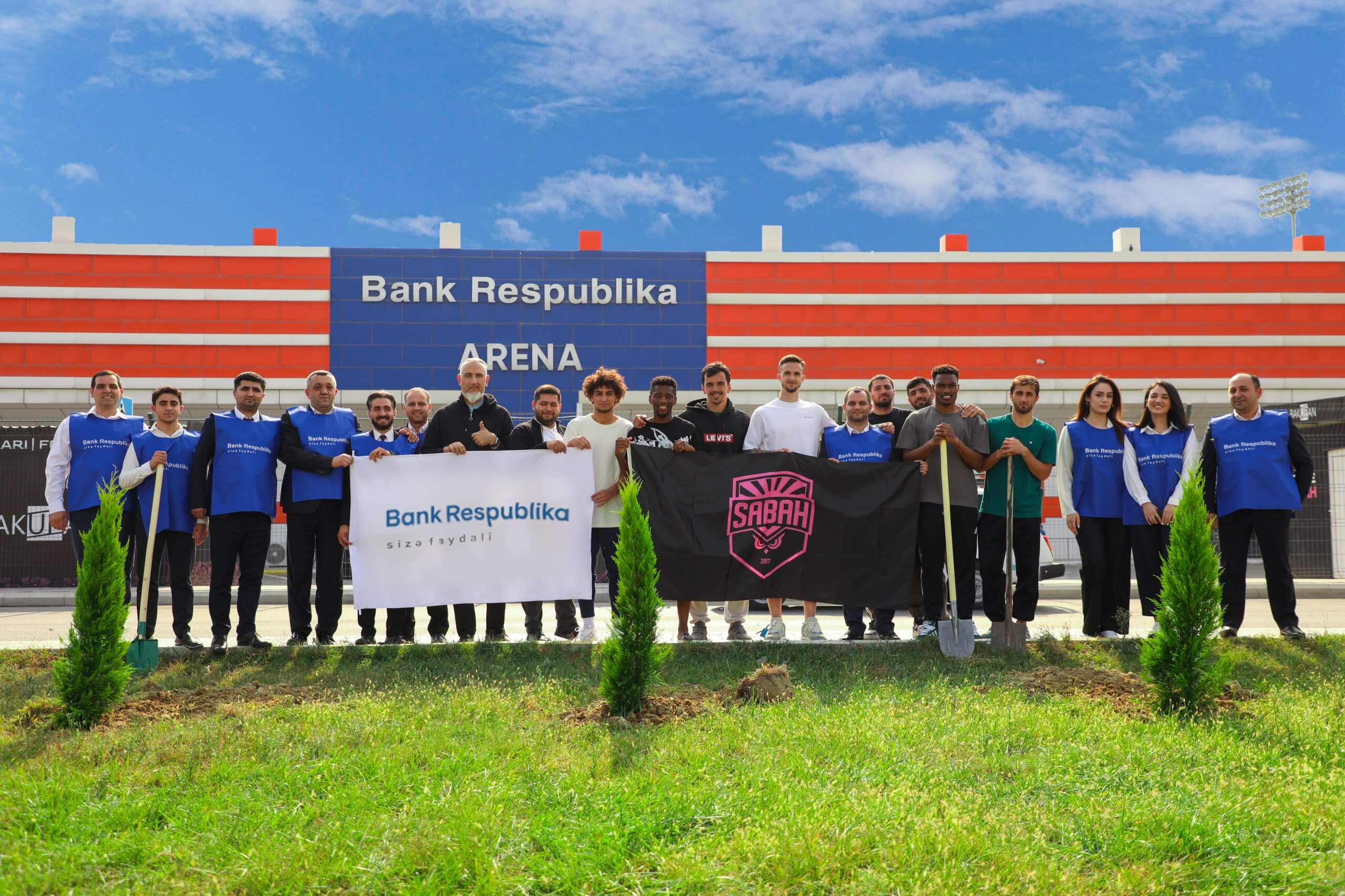 “Bank Respublika” və “Sabah FK” ağacəkmə aksiyası keçirdi