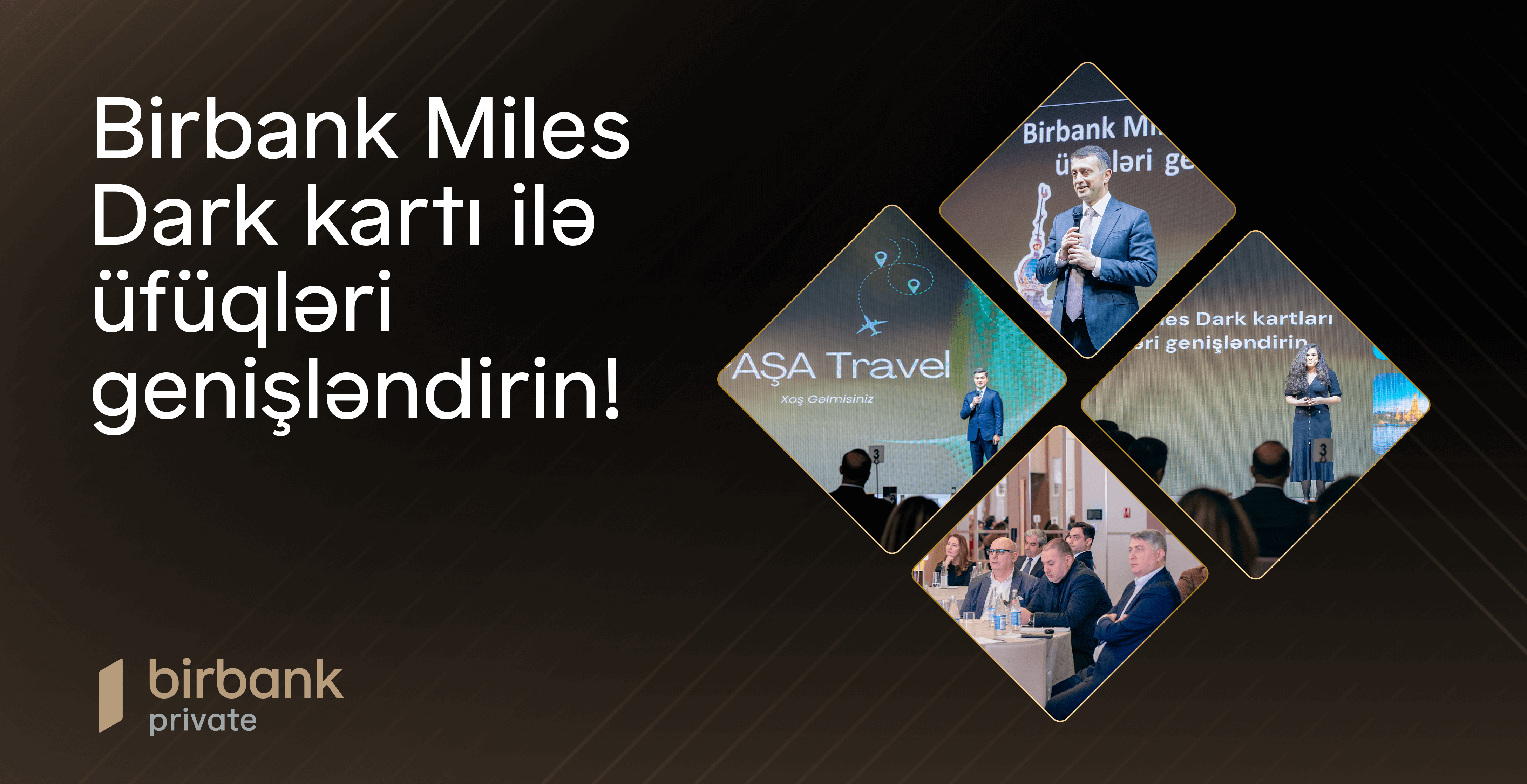 “Birbank Miles Dark Kartı ilə üfüqləri genişləndirin!”: indi səyahət daha rahat və sərfəlidir