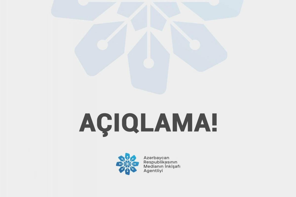 MEDİA-da kütləvi kiber hücumla bağlı açıqlama: Tədbirlər görülür