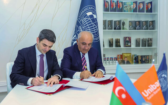 “Unibank” və UNEC arasında əməkdaşlıq memorandumu imzalanıb