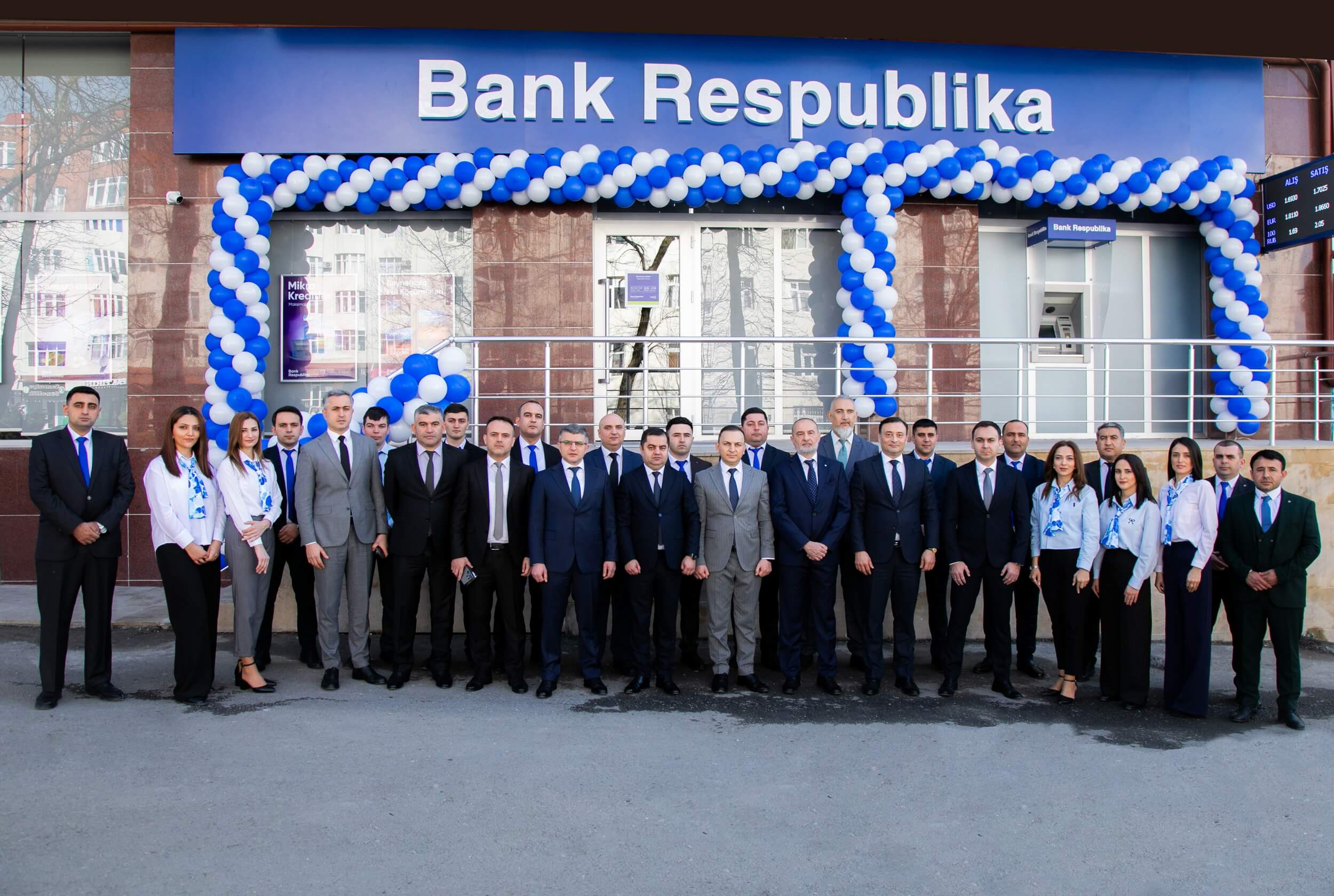 “Bank Respublika” Qəbələ şəhərində yeni filialını açıb