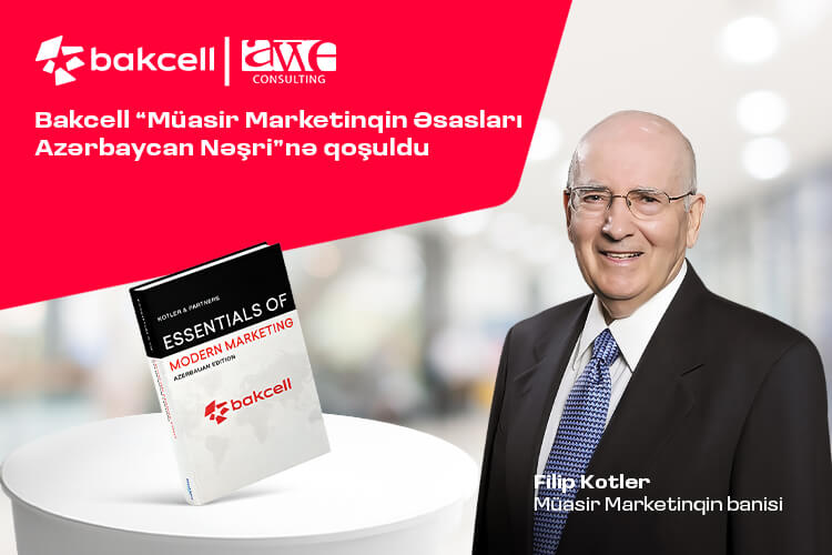 “Bakcell” “Müasir Marketinqin Əsasları Azərbaycan Nəşri”nə qoşulub