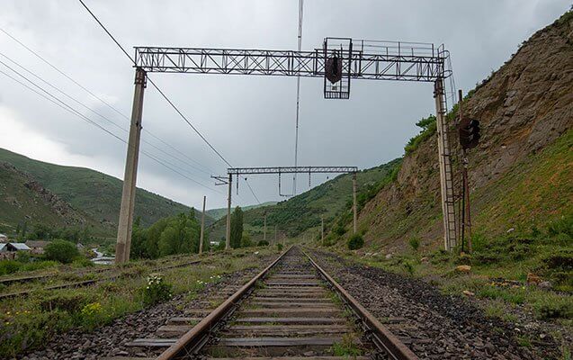 Ağdamda vağzal kompleksində tarixi kommunikasiya xəttinin inşası tamamlanıb