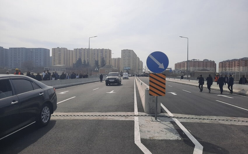 Sumqayıtı Sarayla birləşdirən körpü istifadəyə verildi