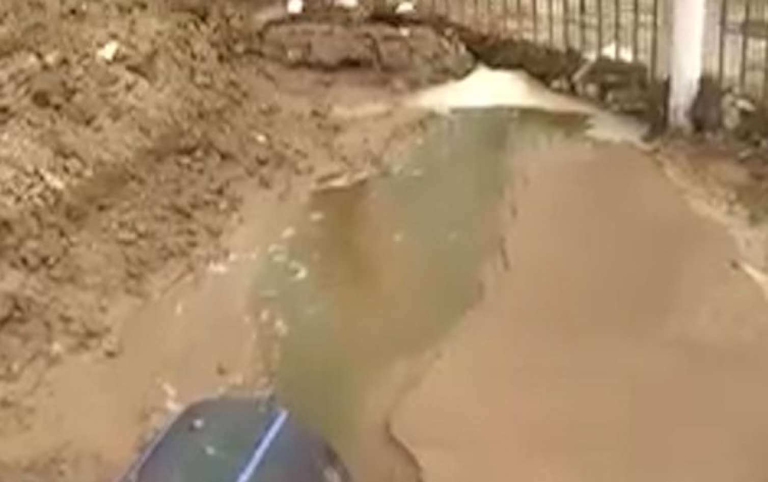 Çirkab sular Ceyranbatan anbarına axıdılır - VİDEO