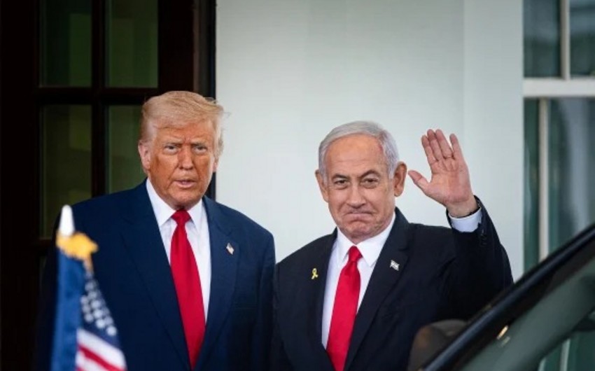 Netanyahu Trampın Nobel sülh mükafatı üçün namizədliyini irəli sürüb