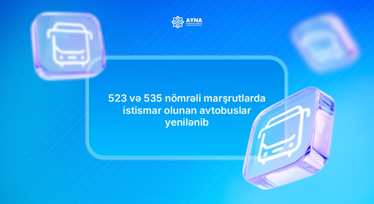 Xırdalandan Sumqayıta və Novxanıya hərəkət edən avtobuslar yenilənib