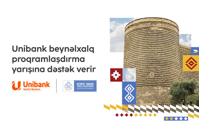 “Unibank” beynəlxalq proqramlaşdırma yarışına dəstək verir