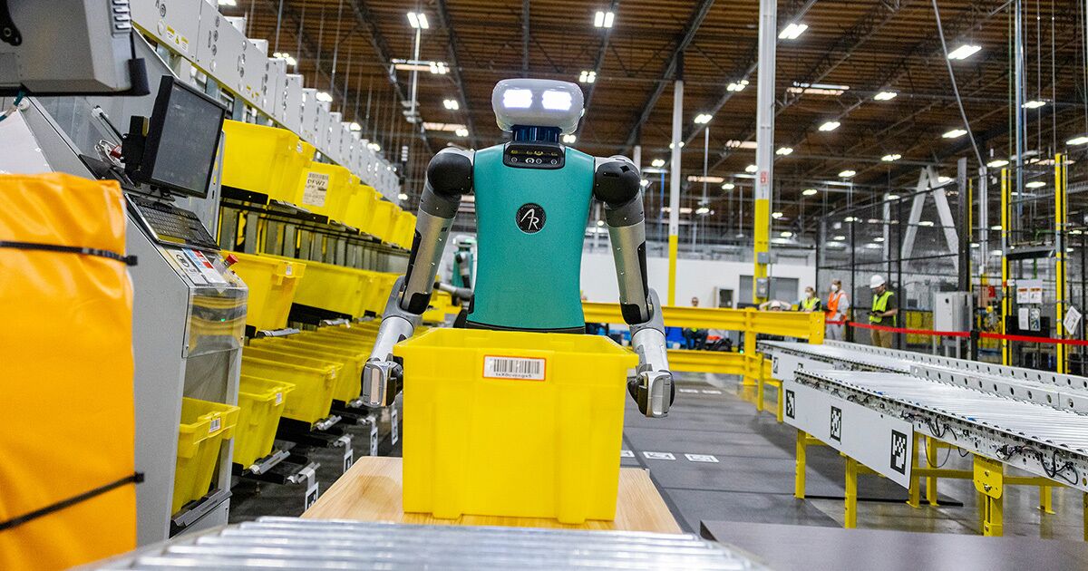 "Amazon" ABŞ-da 600 min işçisini robotlarla əvəz edəcək