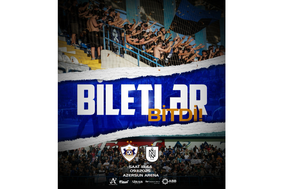 "Qarabağ"-"Neftçi" oyununun bütün biletləri satılıb