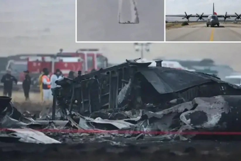 Qəzaya uğrayan Türkiyə hərbi təyyarəsinin hissələri Kayseridə tədqiq ediləcək