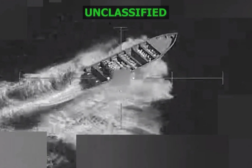 Sakit okeanda narkotik yüklü gəmi məhv edilib