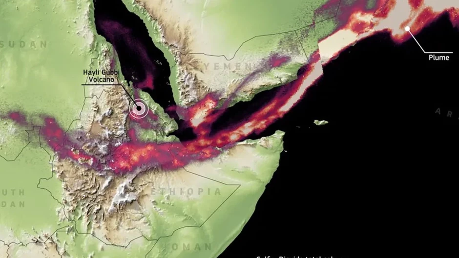 Efiyopiyada min illərdir "yatan" vulkan püskürüb