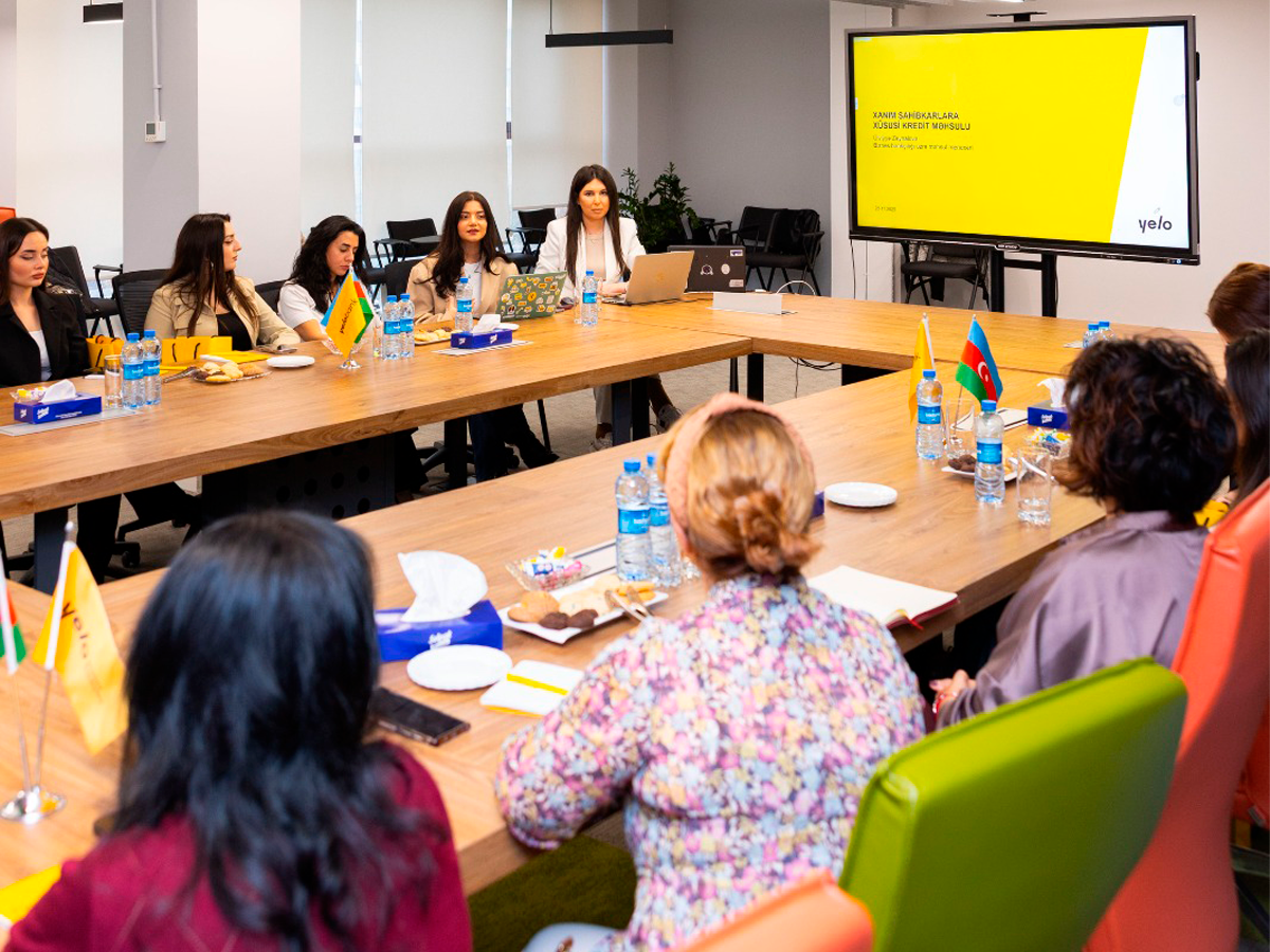 “Yelo Bank”da qadın sahibkarlar üçün “Tea Talk” görüşü keçirildi