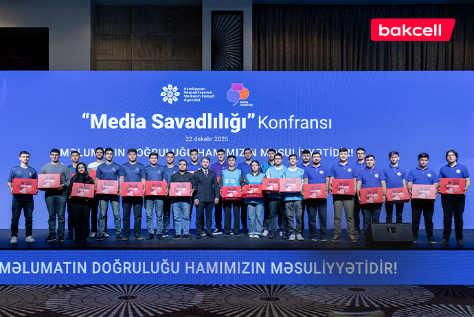 “Bakcell”in innovasiya tərəfdaşlığı ilə “Media Savadlılığı” Konfransı baş tutub