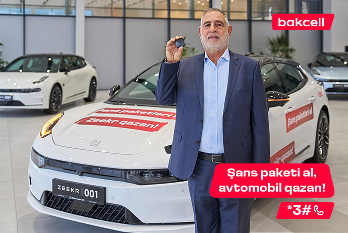 Şans paketi əldə et və Bakcell-dən “Porsche Cayenne” qazan!