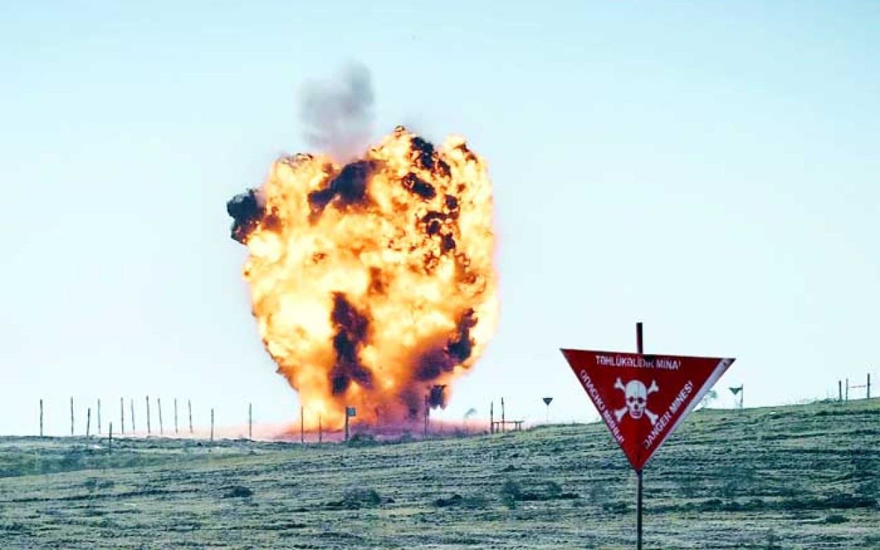 Ötən həftə 900 hektardan çox ərazi minalardan təmizlənib