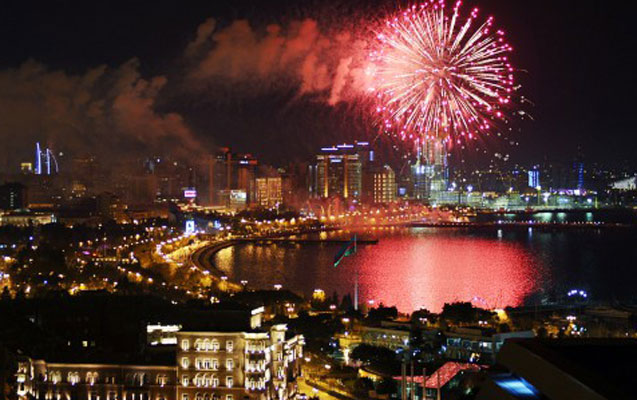 Sabah Bakıda atəşfəşanlıq olacaq