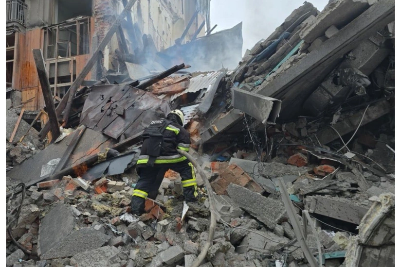 Rusiya Xarkova zərbələr endirib, ölənlər və xəsarət alanlar var