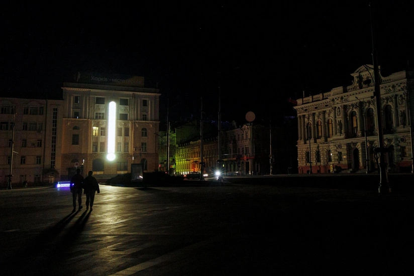 Ukraynanın iki vilayəti Rusiyanın zərbəsindən sonra tam elektriksiz qalıb