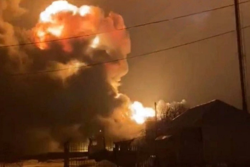 Volqoqradda neft bazasında baş verən yanğın bir sutka sonra söndürülüb